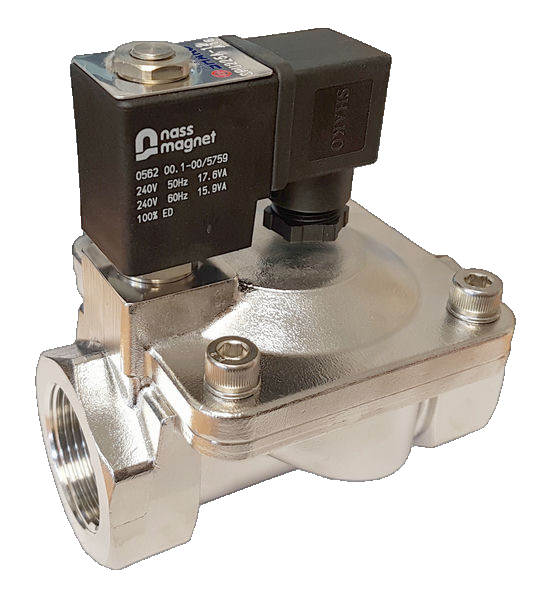 Solenoid Valve 2" 230V~ 0.15-10Bar E107Ib50///20E