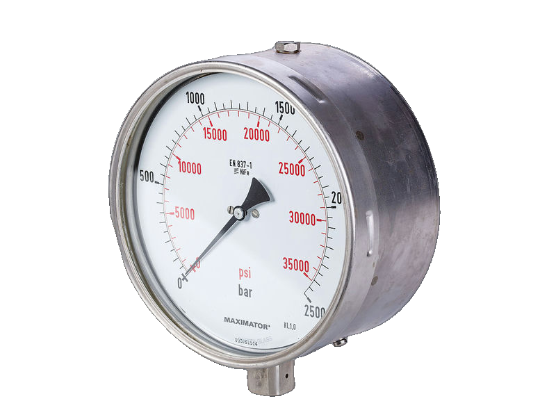Manometer Plastic Ø40Mm 1/8"/A -1/0Bar
