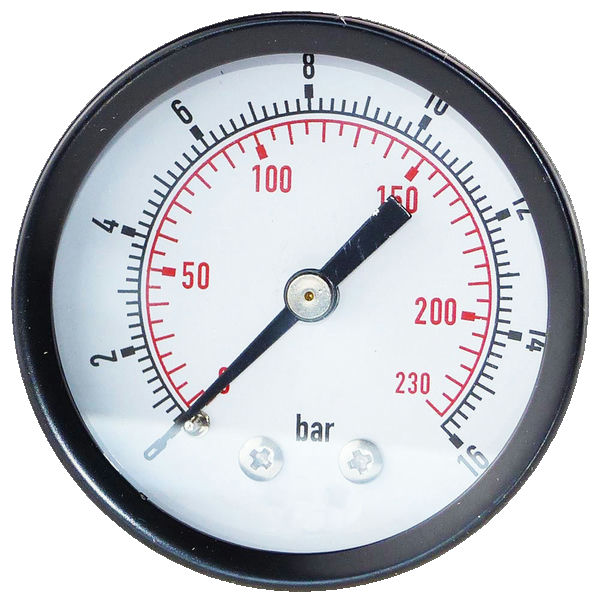 Manometer Steel Switch Panel Ø50Mm 1/4"/A 0/2.5Bar 3Lff