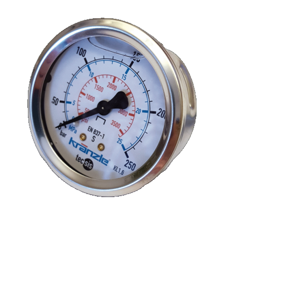 Manometer Steel Switch Panel Ø63Mm 1/4"/A 0/16Bar 3Lff
