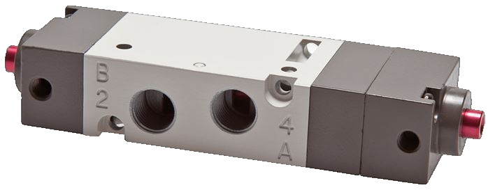 5/3 Way Valve G1/8" 12V= Center Closed Api A1E170-Asa1201200