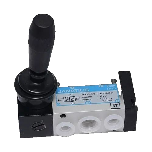 5/2 Hand Lever Valve G1/8" Detent Aluminum Api A1Ma151Ll