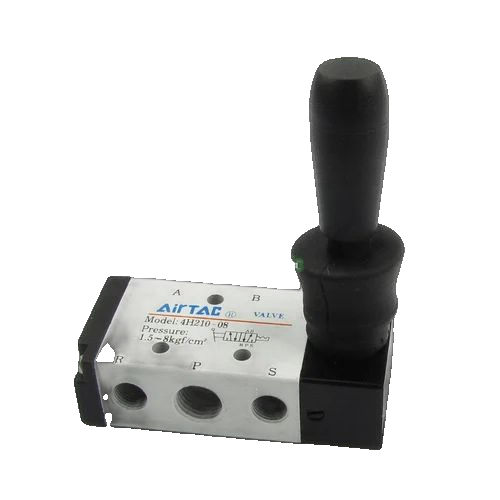 5/3 Hand Lever Valve G1/4" Detent Center Vented Api A1Ma274Ll