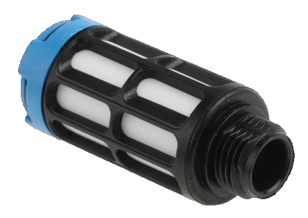 Compressed Air Silencer Plastic Vyon/Pe G1/8" 'Sd 18 Vy'