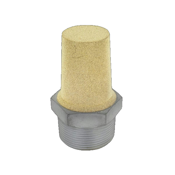 Compressed Air Silencer Brass/Stainless Steel G1/8" 'Sd 18 Msd'