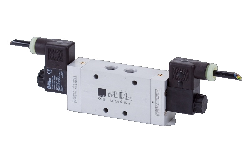 5/2 Way Valve G1/4" 12V= Impulse Aluminum Api A1E251-Asa120