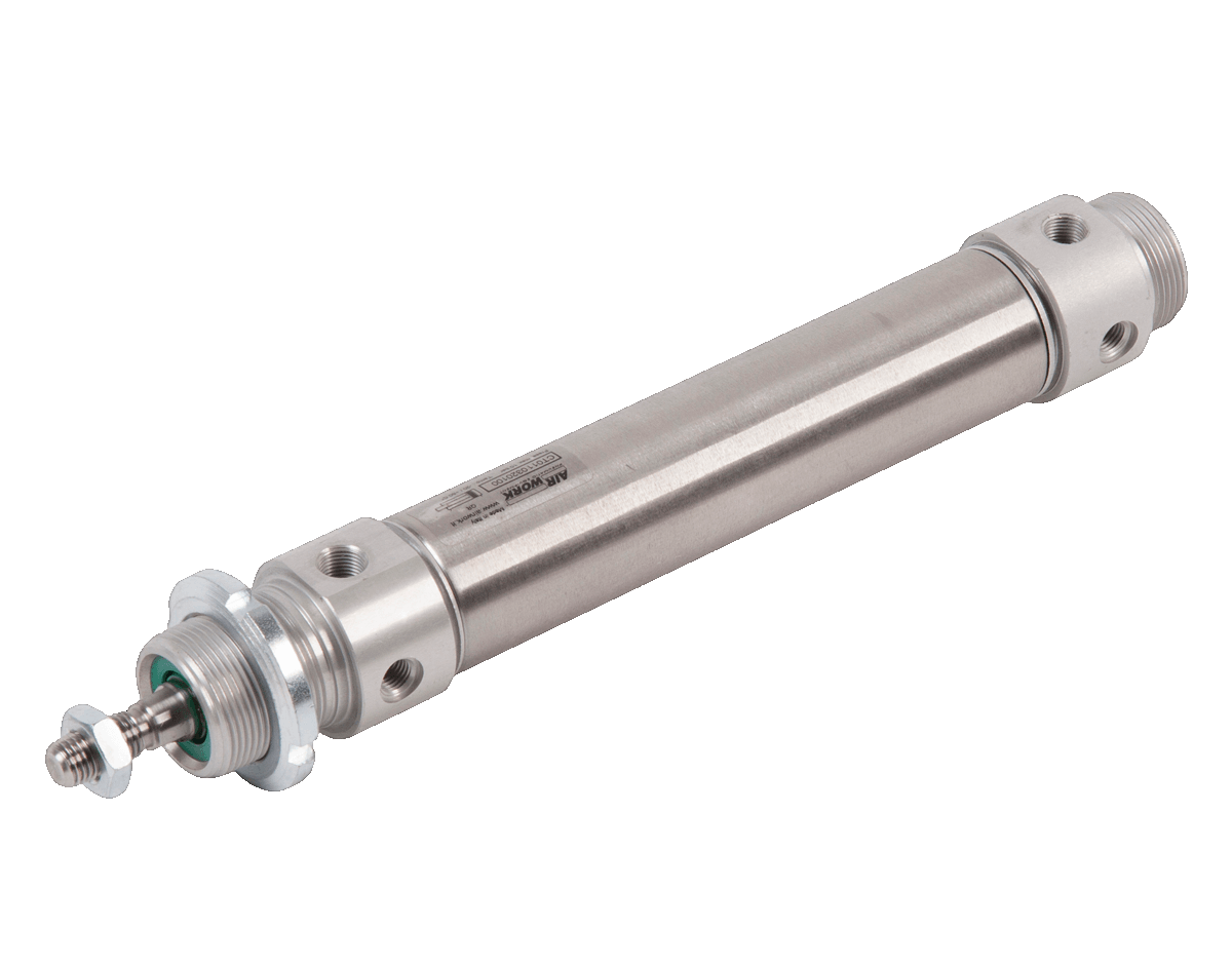 Round Cylinder Ø16Mm Stroke 25Mm Api Md16.25
