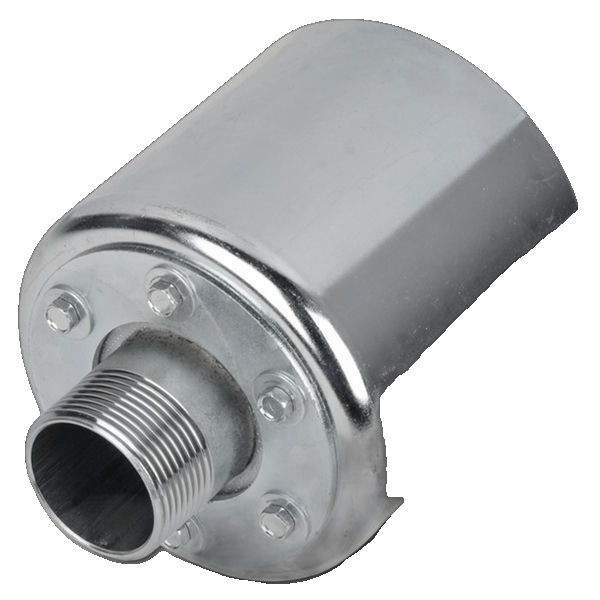 High-Performance Silencer Steel/Aluminium G3/8" 'Sd 38 Hl'