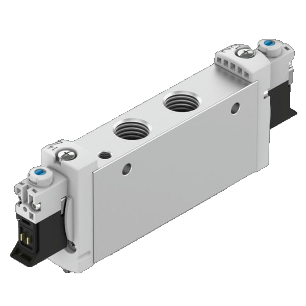 5/3 Way Valve G1/4" 24V~ Center Vented Aluminum Api A1E271-Asa120