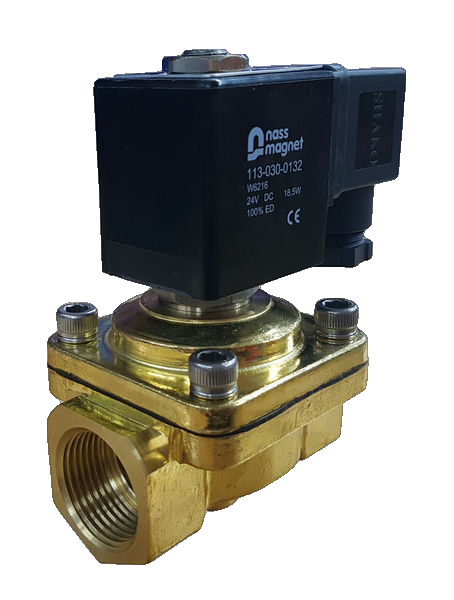 Solenoid Valve 1¼" 110/120V~ 0.5-10Bar Asco L182B48/Za10A