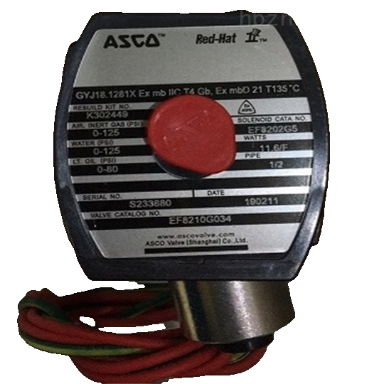 Dedusting Valve 1" 230V~ 0.35-8.5Bar Asco Nfg353A044