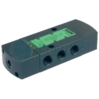 5/2 Pneumatic Valve G1/4" Impulse Aluminum Asco G551A118