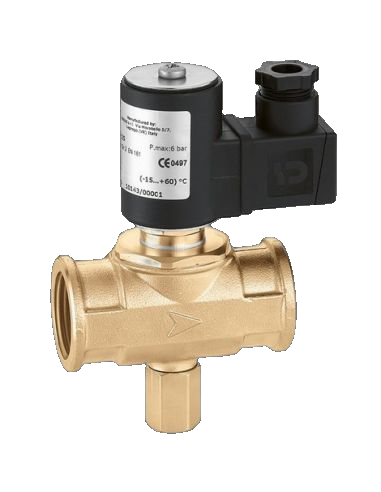 Solenoid Valve 1¼" 12V= 6Bar '2108V114A32-12Dc Eco'