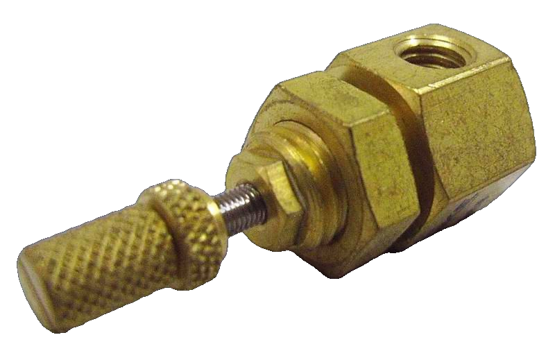 Block Throttle Valve M5 Aluminum 'Bd M5'