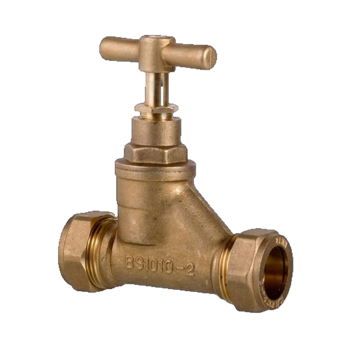 2/2-Way Stopcock G3/8" Plastic/Brass 'Qkh 388B'