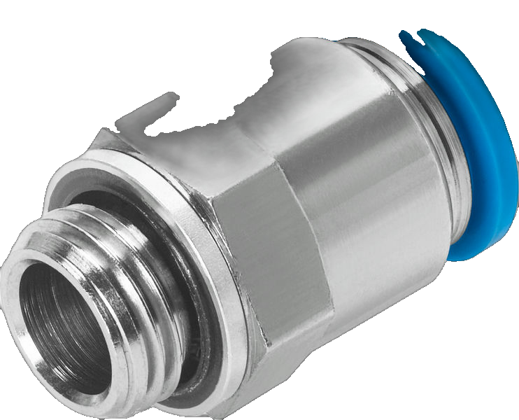 L Push-In Fitting 90° R3/8" Ø14Mm 'Qwdpk 3814 Msv'