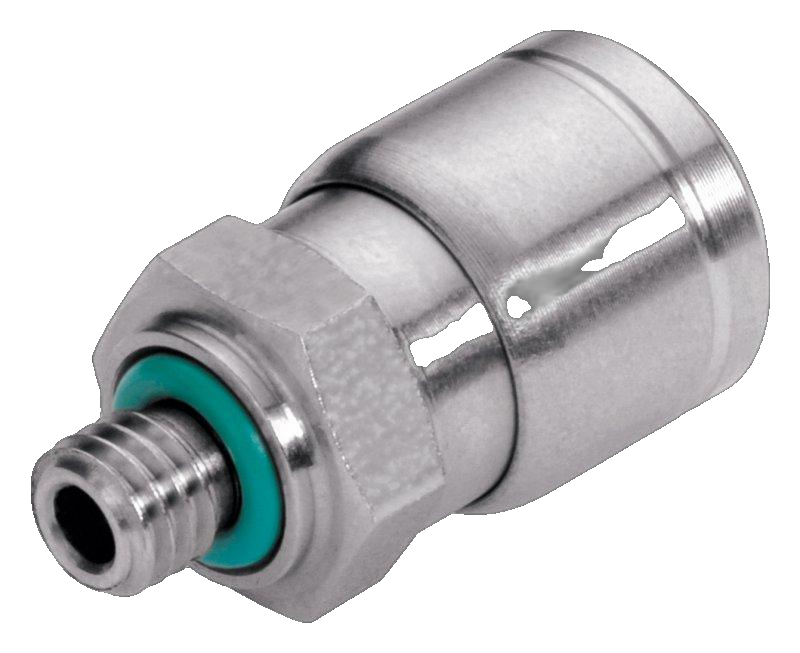 Screw-In Fitting Stainless Steel M5 Ø6Mm 'Qgep M56 Es'