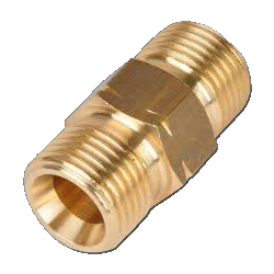 Double Nipple Brass/Gunmetal G1½" 16Bar 'Dn 112 Ms'