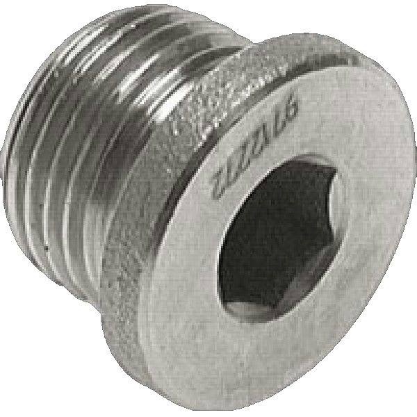 Closing Plug Blind Plug Brass G3/8" 16Bar 'Vst 38 Ms'