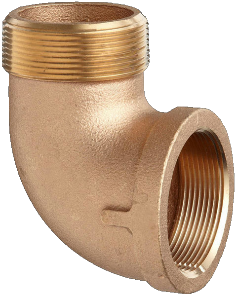90° Elbow Block Brass G1/2" 16Bar 'Wiab 12 Ms'