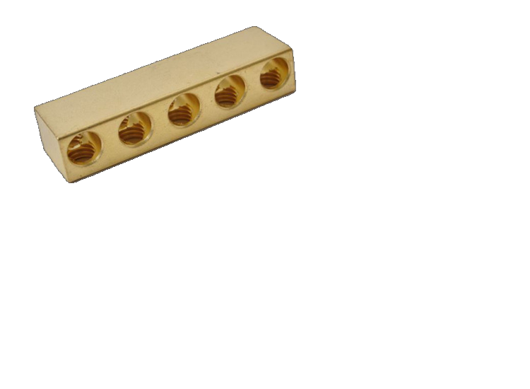 T-Piece Block Brass G1/8" 16Bar 'Tiab 18 Msv'