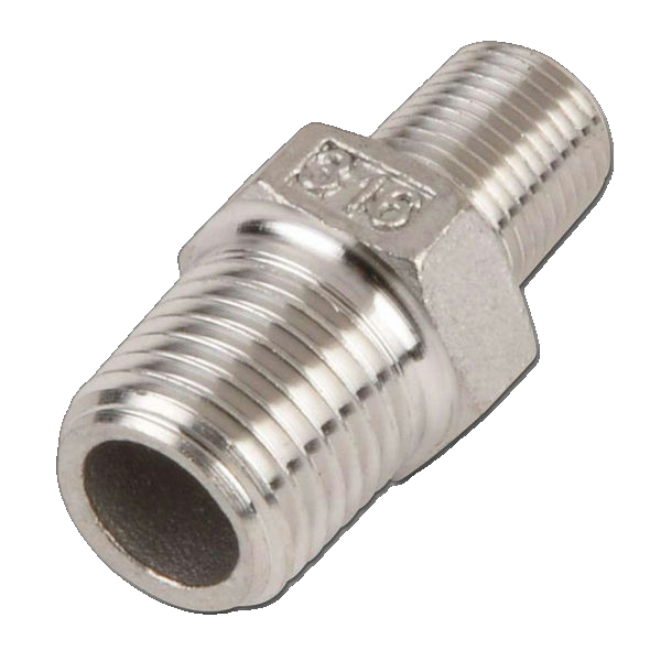 Double Nipple Reducing Va 1.4408 R3/8" R1/2" 10Bar 'Dnk 38 12 Es10'