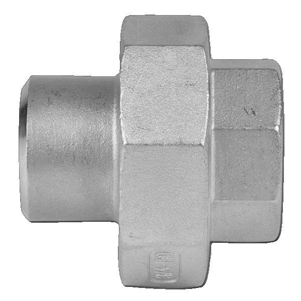 Hexagon Nut Va 1.4408 Rp3/8" 10Bar 'Skm 38 Es10'