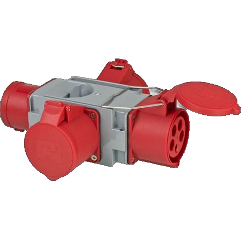 Cross Distributor Aluminum M5 16Bar 'Kv Alb'