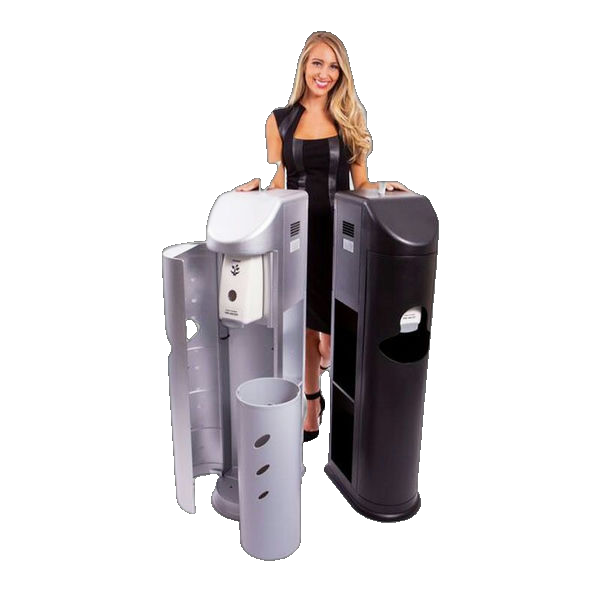 Cleaning Paper Dispenser As A Floor Stand 'Putzr Abroll B'