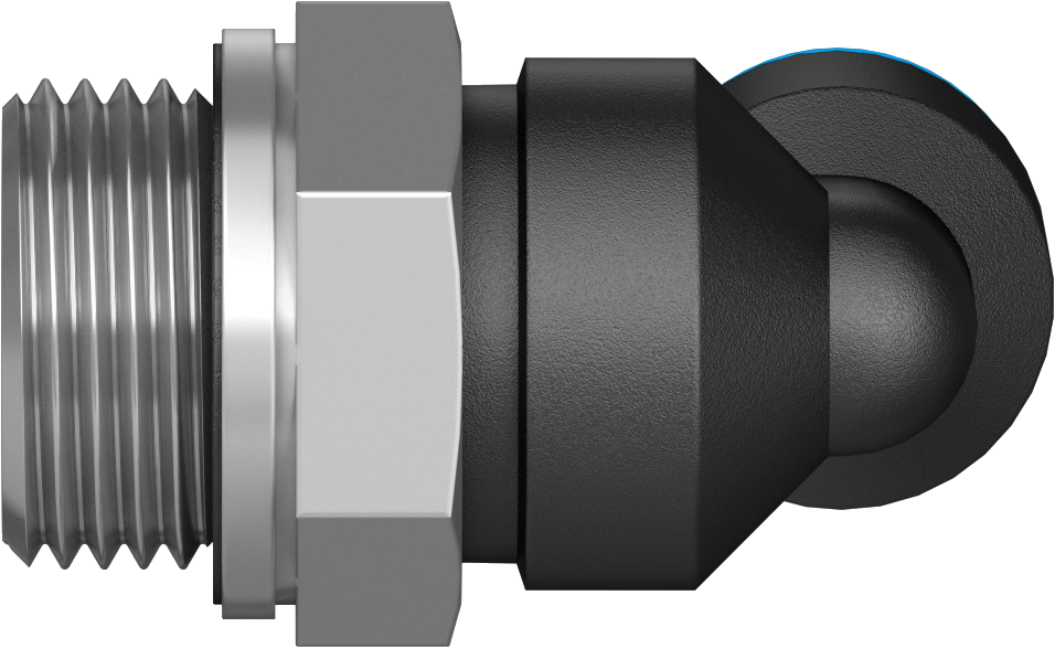 L Push-In Fitting 90° G3/8" Ø14Mm 'Qwdp 3814 Msv'