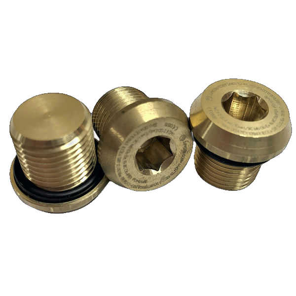 Closing Cap Blind Plug Brass G3/4" 16Bar 'Vsk 34 Ms'