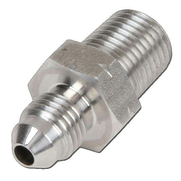 Double Nipple 3-Piece V4A R1/8" 40Bar 'Dnkl 18 Es 1.4571'