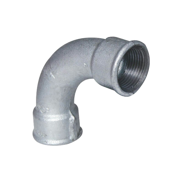 Bend 45° Long Malleable Cast Iron 'Type 40 Rp 1/2 X R Pn25'
