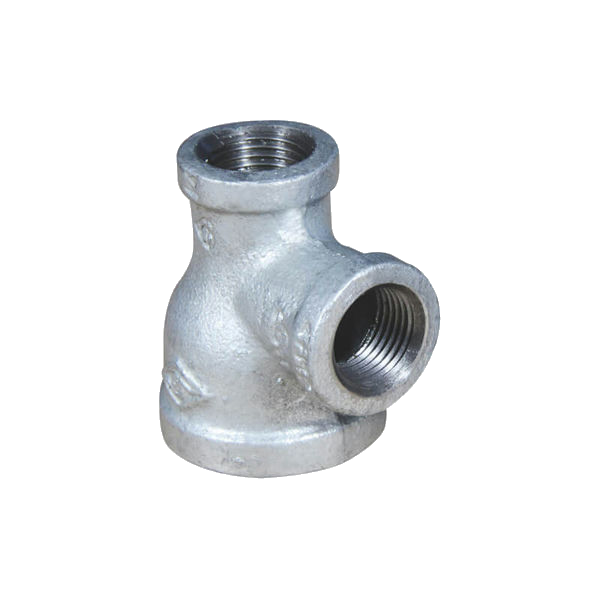 T-Piece Malleable Cast Iron Rp1" 25Bar 'Type 130 3X Rp 1 Pn25'