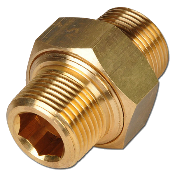 Screw Connection 'Type 341 Conical Sealing Rp 11/4 X R With External Thread On Insert Pn25'