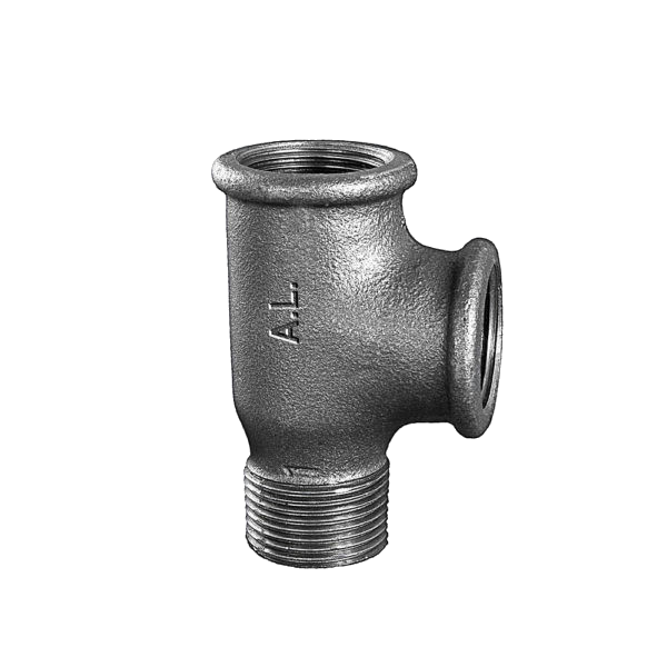 T-Piece 'Type 134 Rp 1/2 X R With Internal And External Thread On Passage Pn25'
