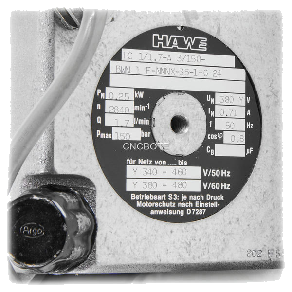 HC 12/1,28-A 3/70-VB 01 FM- RRRHH-1-G24 3 X 400 V