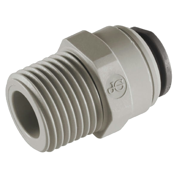 Screw-In Fitting Nptf1/4" Ø1/4" John Guest Pi010822S