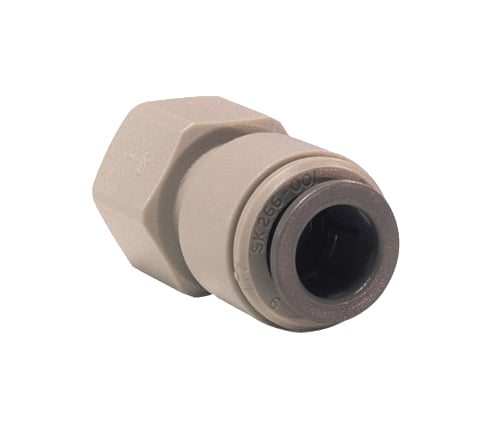 Screw-On Fitting Nptf3/8" Ø3/8" John Guest Pp451223W
