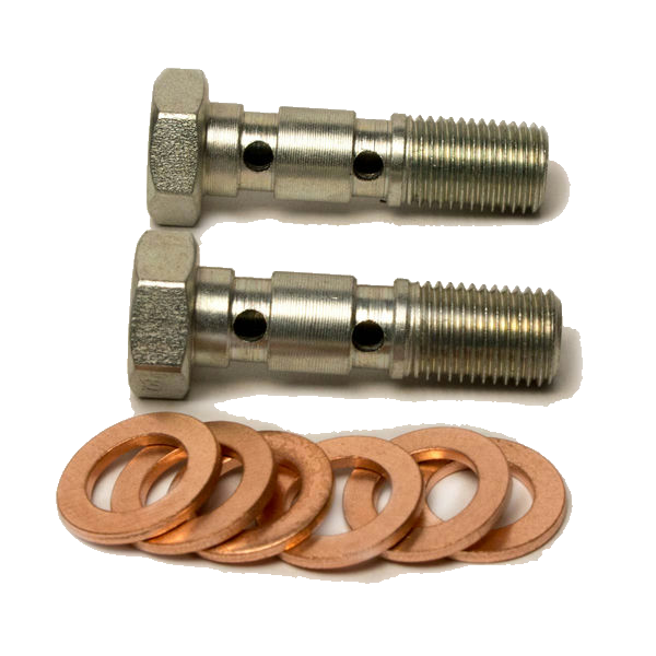 Banjo Screw 2-Fold Brass G1/8" 'C26 18 Msv'