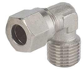 T-Screw Fitting Brass R1/2" Ø10X8Mm 'C20 128 Msv'