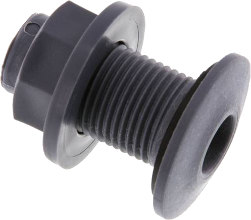 Bulkhead Screw Connection Pp Ø12X10Mm 'C15 10 Pp'