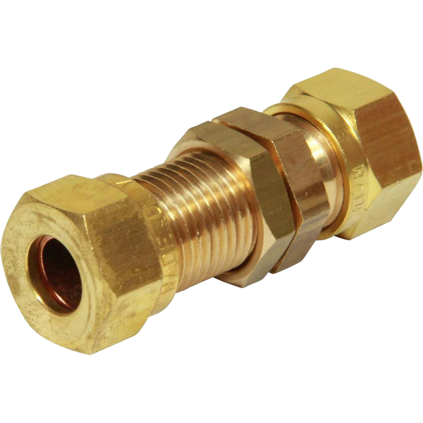 Bulkhead Coupling Connector Hose Nozzle Nw7.2 Brass Ø8Mm 'Kss Nw7 8'