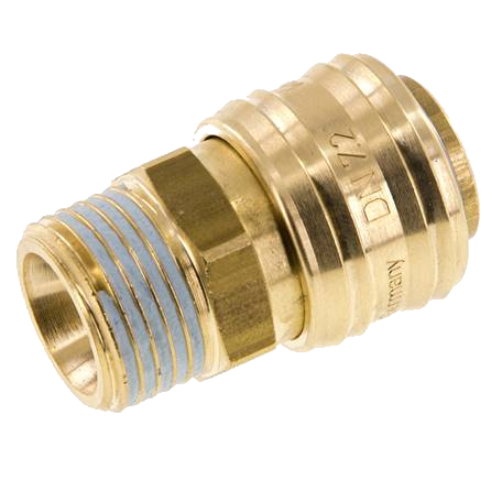 Wall Socket Quick Coupling Nw7.2 Brass G3/8" 'Wd 1Kd38 Ms'