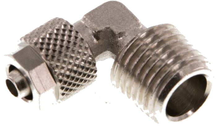 Elbow Hose Screw Connection Brass Ø12X10Mm 'C18 1010 Msv'