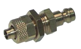 Bulkhead Coupling Plug Hose Nozzle Nw5 Brass Ø8Mm 'Kss 8 Msv'