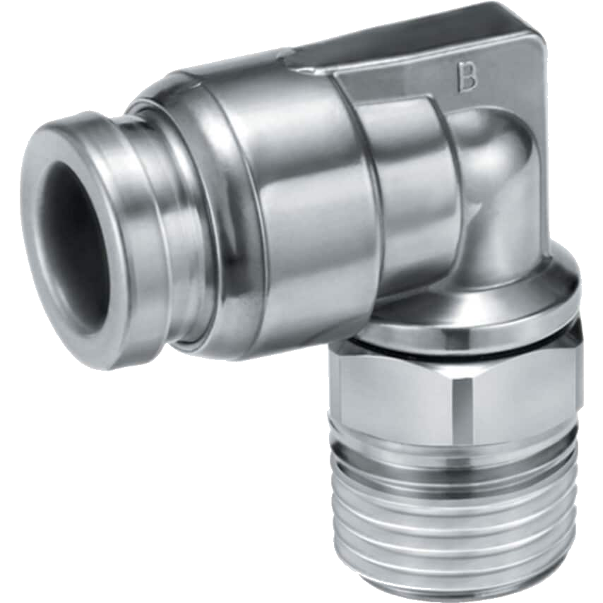 Angle Swivel Fitting Brass M5 Ø4X2.7Mm 'C34 M52 Msv'