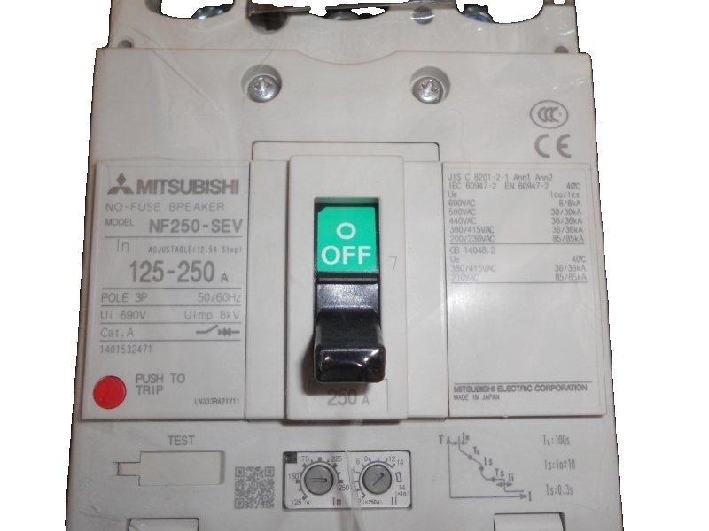 NF250-SEV 3P 80-160A