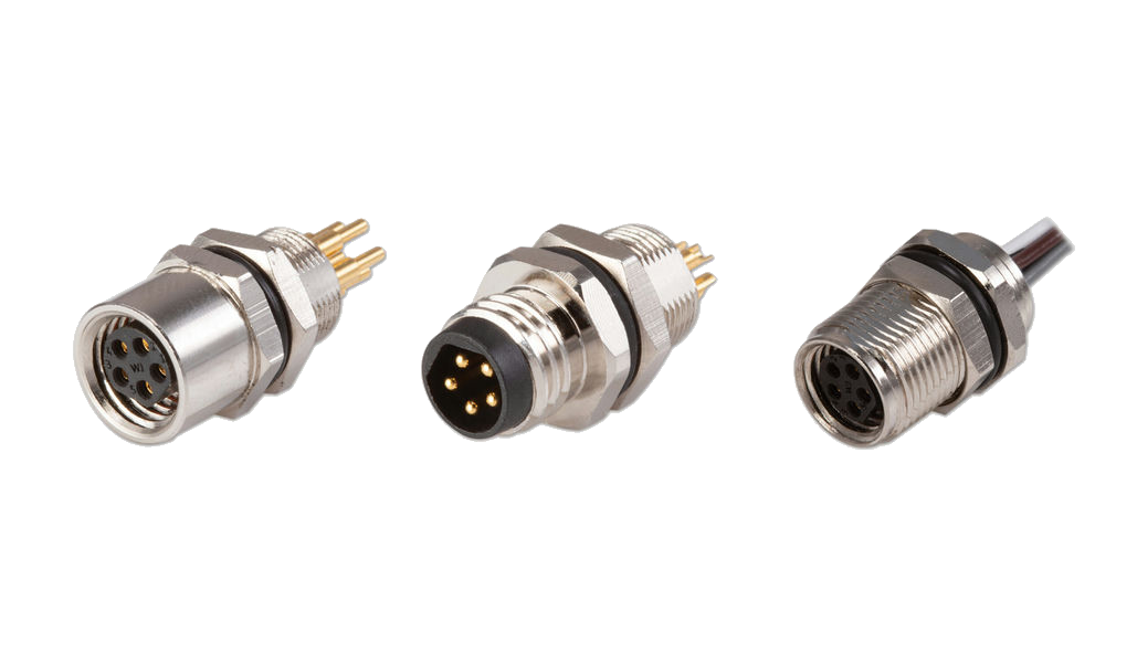 Connector 90° M8 'M8W3Pvc K5.0'