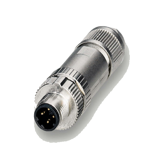 Connector Straight M12 'M12G4Pvc K1.0'